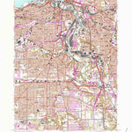 United States Geological Survey Cleveland South, OH (1963, 24000-Scale) digital map