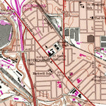 United States Geological Survey Cleveland South, OH (1963, 24000-Scale) digital map