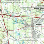 United States Geological Survey Cleveland South, OH (1994, 100000-Scale) digital map