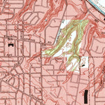United States Geological Survey Cleveland South, OH (1994, 24000-Scale) digital map