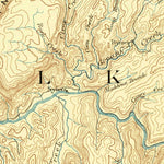 United States Geological Survey Cleveland, TN (1892, 125000-Scale) digital map