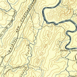 United States Geological Survey Cleveland, TN (1901, 125000-Scale) digital map