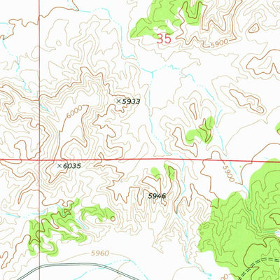 United States Geological Survey Cleveland, UT (1969, 24000-Scale) digital map