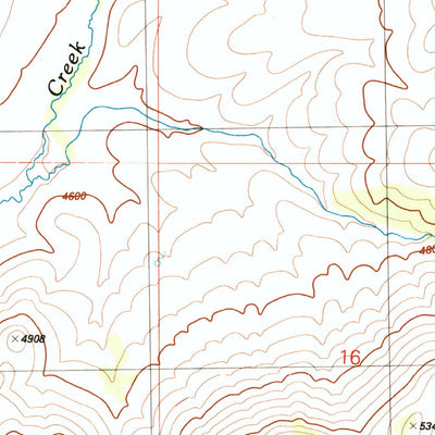 United States Geological Survey Clevenger Butte, OR (1990, 24000-Scale) digital map