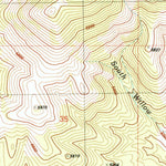United States Geological Survey Clevenger Butte, OR (1990, 24000-Scale) digital map