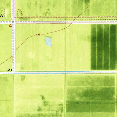 United States Geological Survey Clewiston South, FL (1970, 24000-Scale) digital map