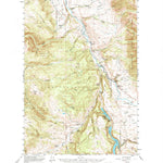 United States Geological Survey Cliff Lake, MT (1950, 62500-Scale) digital map