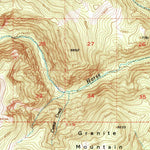 United States Geological Survey Cliff Lake, MT (1950, 62500-Scale) digital map