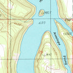 United States Geological Survey Cliff Lake, MT (1988, 24000-Scale) digital map