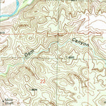 United States Geological Survey Cliff, NM (1990, 24000-Scale) digital map