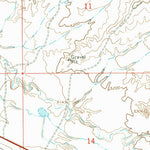 United States Geological Survey Cliff Ridge, UT (1968, 24000-Scale) digital map