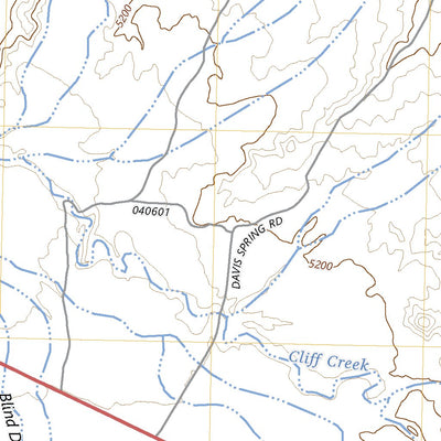 United States Geological Survey Cliff Ridge, UT (2023, 24000-Scale) digital map
