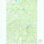 United States Geological Survey Cliff Ridge, WA (1964, 24000-Scale) digital map