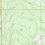 United States Geological Survey Cliff Ridge, WA (1964, 24000-Scale) digital map