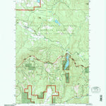 United States Geological Survey Cliff Ridge, WA (1992, 24000-Scale) digital map