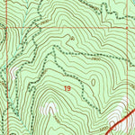 United States Geological Survey Cliff Ridge, WA (1992, 24000-Scale) digital map
