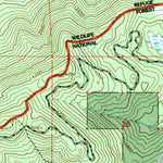 United States Geological Survey Cliff Ridge, WA (1992, 24000-Scale) digital map
