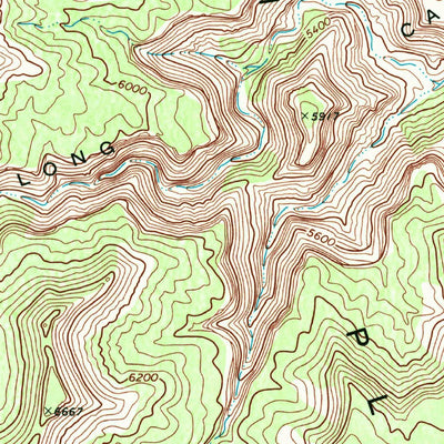 United States Geological Survey Cliff, UT (1969, 24000-Scale) digital map