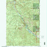 United States Geological Survey Cliffdell, WA (2000, 24000-Scale) digital map