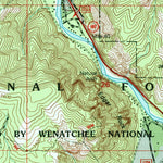 United States Geological Survey Cliffdell, WA (2000, 24000-Scale) digital map