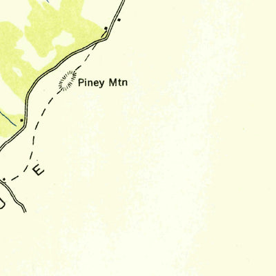 United States Geological Survey Cliffield Mountain, NC (1935, 24000-Scale) digital map