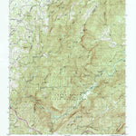 United States Geological Survey Cliffield Mountain, NC (1997, 24000-Scale) digital map