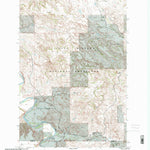 United States Geological Survey Cliffs Plateau, ND (1997, 24000-Scale) digital map
