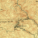 United States Geological Survey Clifton, AZ (1902, 62500-Scale) digital map