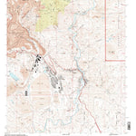 United States Geological Survey Clifton, AZ (1997, 24000-Scale) digital map