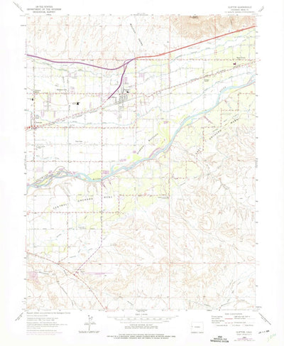 United States Geological Survey Clifton, CO (1962, 24000-Scale) digital map