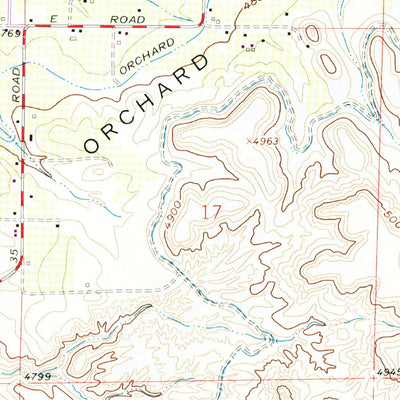 United States Geological Survey Clifton, CO (1962, 24000-Scale) digital map