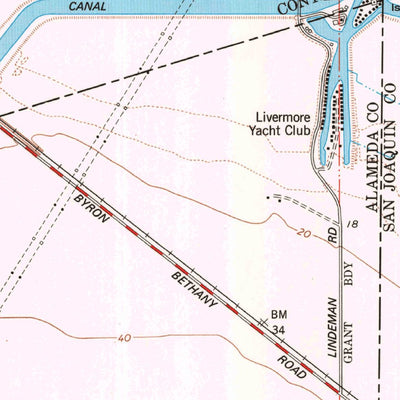 United States Geological Survey Clifton Court Forebay, CA (1978, 24000-Scale) digital map