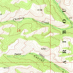 United States Geological Survey Clifton Creek, ID (1968, 24000-Scale) digital map