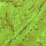 United States Geological Survey Clifton Forge, VA-WV (1945, 62500-Scale) digital map