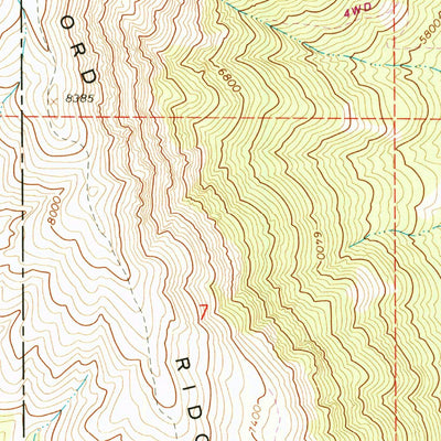 United States Geological Survey Clifton, ID (1968, 24000-Scale) digital map