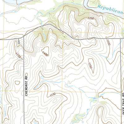 United States Geological Survey Clifton, KS (2022, 24000-Scale) digital map