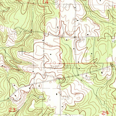 United States Geological Survey Clifton, LA (1983, 24000-Scale) digital map
