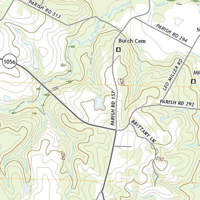 United States Geological Survey Clifton, LA (2020, 24000-Scale) digital map