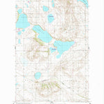United States Geological Survey Clifton, ND (1958, 24000-Scale) digital map