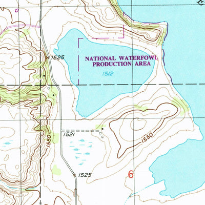 United States Geological Survey Clifton, ND (1958, 24000-Scale) digital map