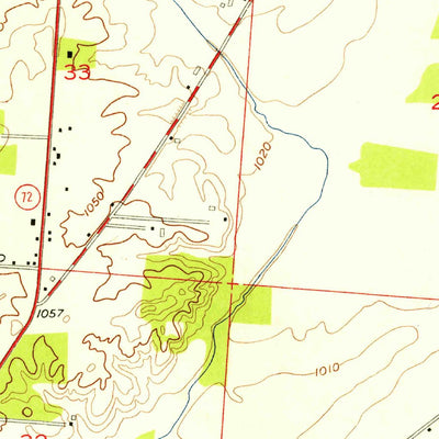 United States Geological Survey Clifton, OH (1954, 24000-Scale) digital map