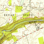 United States Geological Survey Clifton, OH (1954, 24000-Scale) digital map