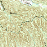 United States Geological Survey Clifton, TN (1949, 24000-Scale) digital map