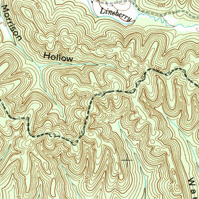 United States Geological Survey Clifton, TN (1949, 24000-Scale) digital map