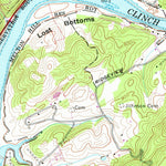 United States Geological Survey Clifton, TN (1968, 24000-Scale) digital map