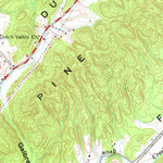 United States Geological Survey Clifton, TN (1968, 24000-Scale) digital map