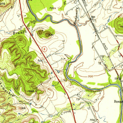United States Geological Survey Clifton, TX (1956, 62500-Scale) digital map