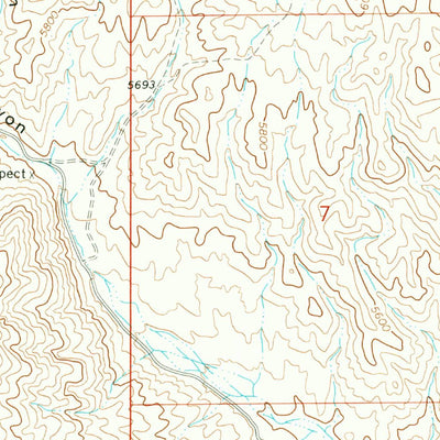 United States Geological Survey Clifton, UT (1973, 24000-Scale) digital map