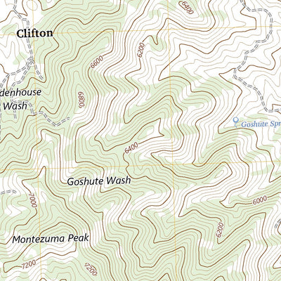 United States Geological Survey Clifton, UT (2023, 24000-Scale) digital map