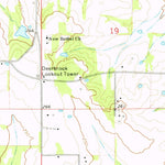 United States Geological Survey Cliftonville, MS (1973, 24000-Scale) digital map